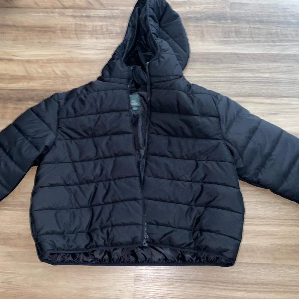 Wild Fable Cropped Puffer Coat